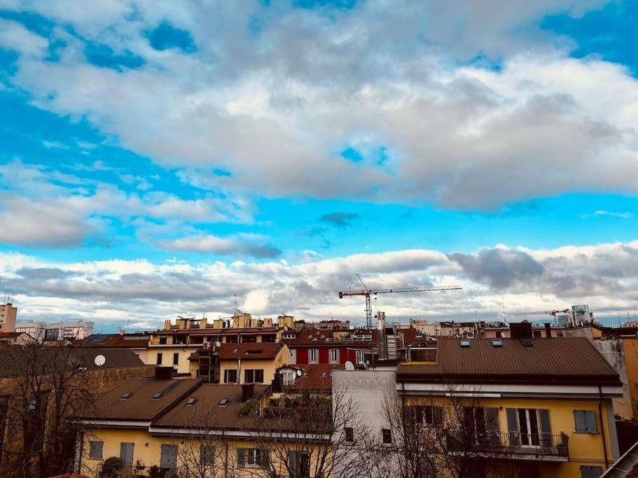 Ferienwohnung Sky-View Flat In Mailand Exterior foto